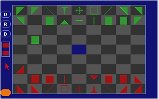 LaserChess atari screenshot